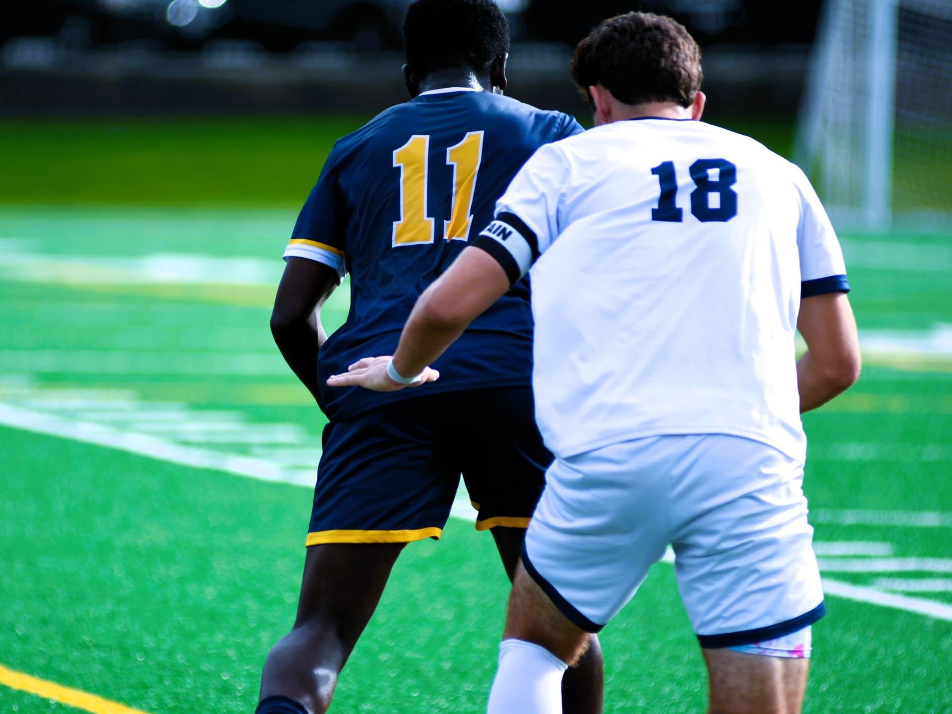 St. Paul's number 11 holds off StP&P's captain