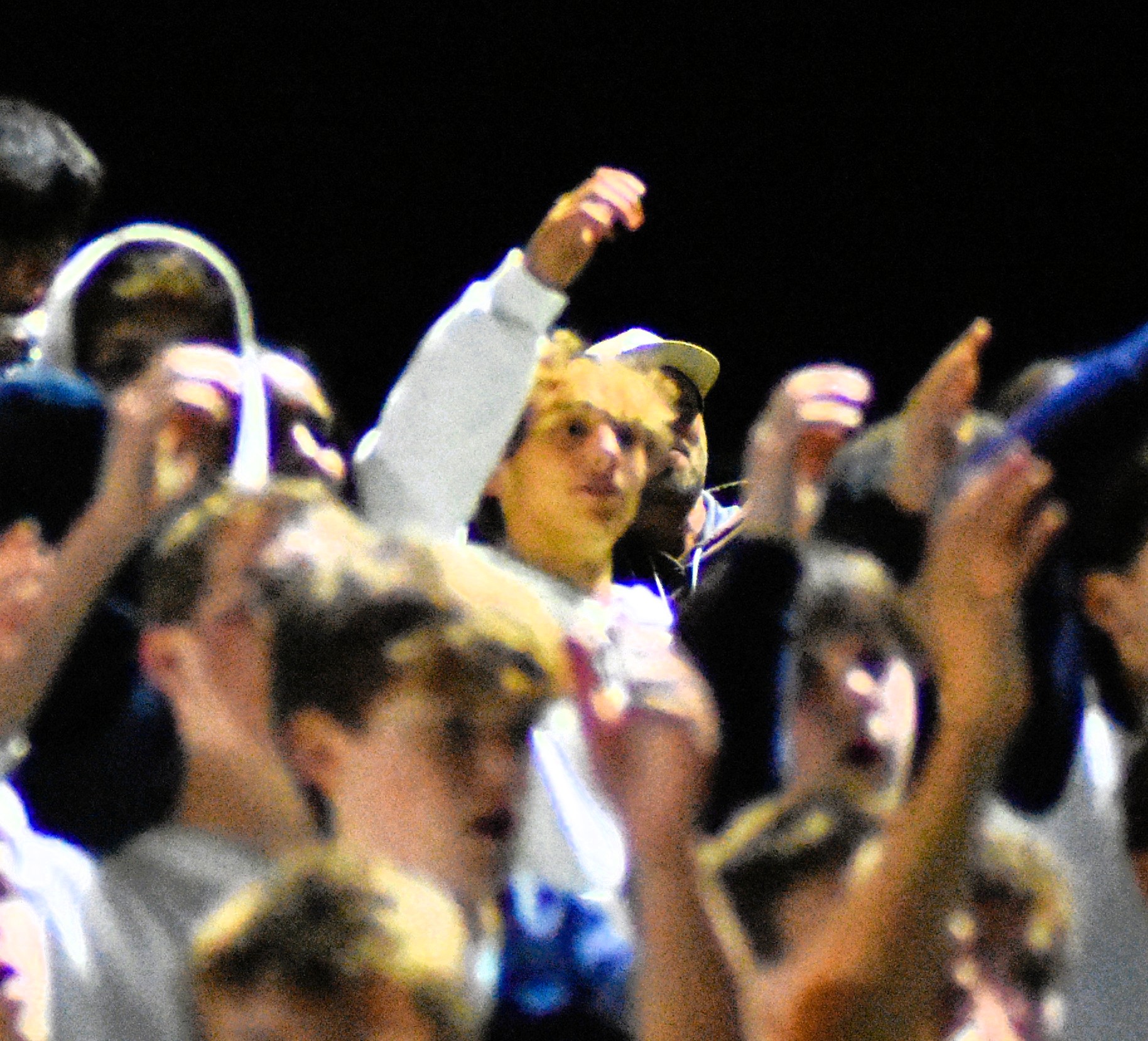 SP Football v. Severn action under the lights
