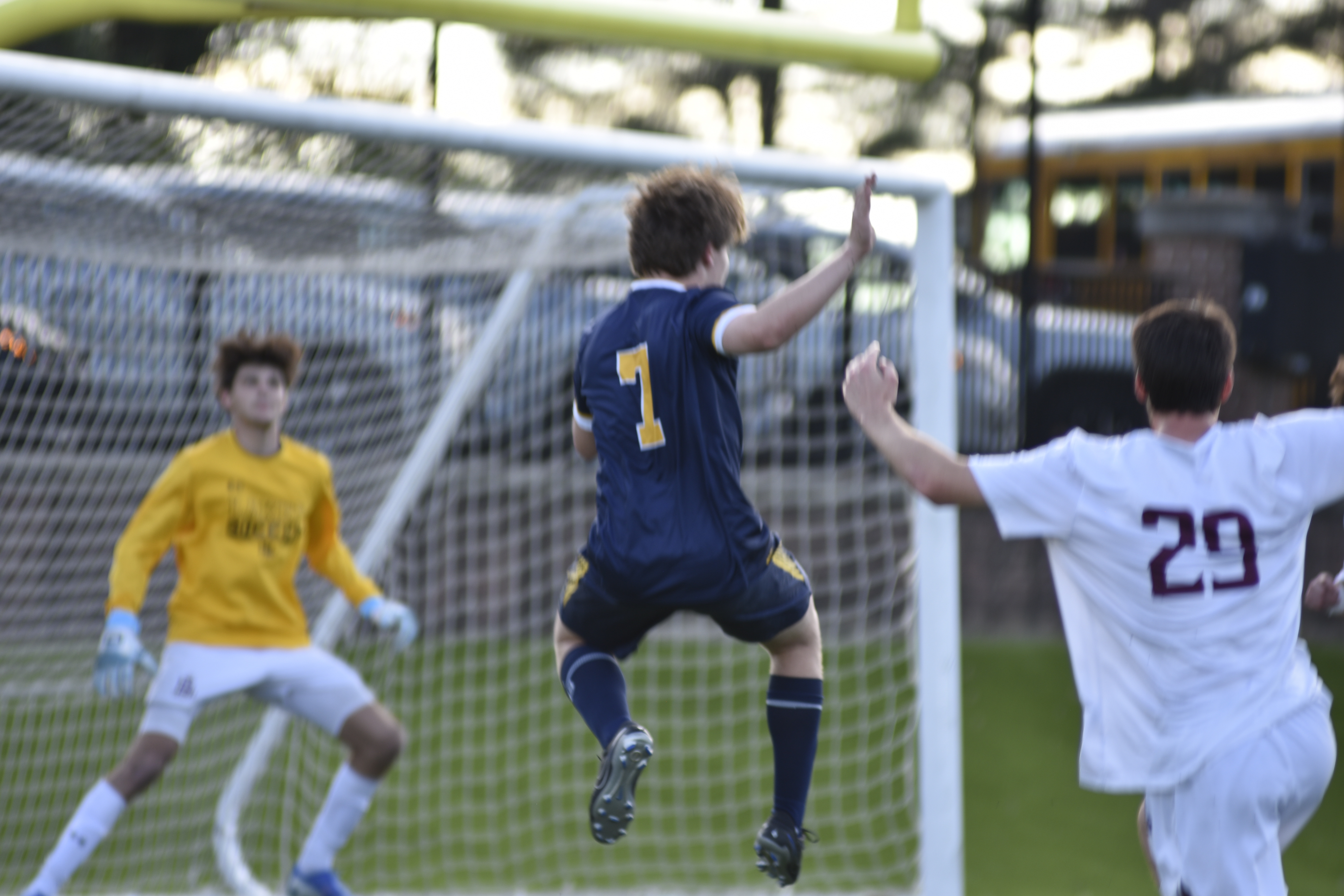 Varsity Soccer Handles Lakers in PKs