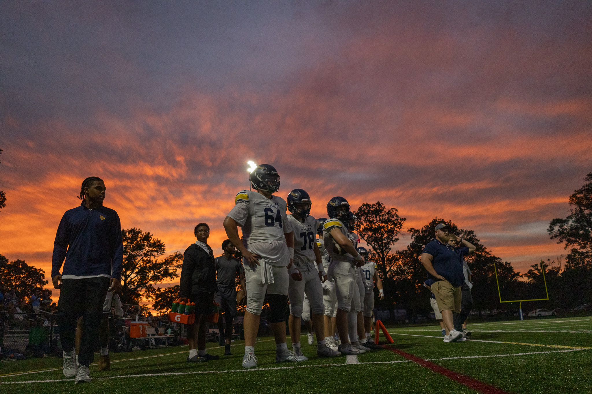 St. Paul’s Varsity football v.s. Our Lady of Mount Carmel 9/26/25